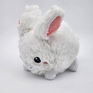 Squishable Mini Fluffy Bunny White Rabbit 7" Soft Plush